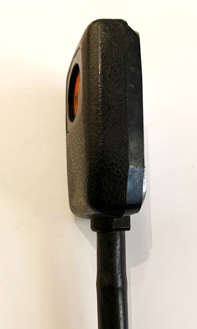 Kangol magnet orange press button long stalk (side)